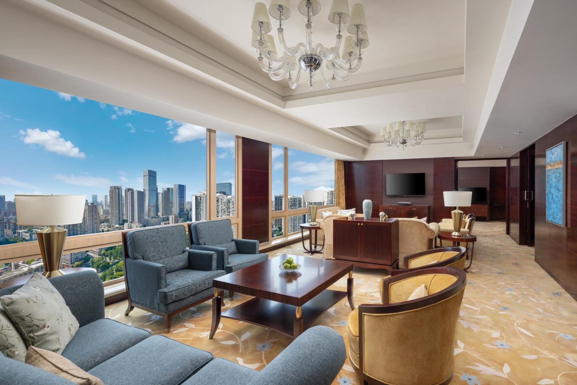 Shangri-La Chengdu Esterno foto